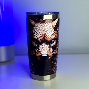 Wolf Tumbler Stainless Steel